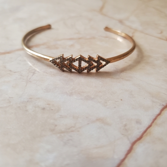 Stella and Dot Rose Gold Pave Bracelet - Picture 4 of 7